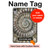 S1788 Ammonite Fossil Hülle Schutzhülle Taschen für iPad mini 6 7, iPad mini (2021,2024)