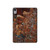 S2714 Rust Steel Texture Graphic Printed Hülle Schutzhülle Taschen für iPad mini 6 7, iPad mini (2021,2024)