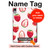 S3481 Strawberry Hülle Schutzhülle Taschen für iPad mini 6 7, iPad mini (2021,2024)