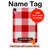 S3535 Red Gingham Hülle Schutzhülle Taschen für iPad mini 6 7, iPad mini (2021,2024)