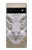 S0574 Tiger Carving Hülle Schutzhülle Taschen für Google Pixel 6