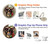 S0753 Skull Wing Rose Punk Hülle Schutzhülle Taschen für Google Pixel 6