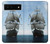 S1096 Sailing Ship in an Ocean Hülle Schutzhülle Taschen für Google Pixel 6