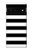 S1596 Black and White Striped Hülle Schutzhülle Taschen für Google Pixel 6