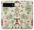 S2179 Flower Floral Vintage Art Pattern Hülle Schutzhülle Taschen für Google Pixel 6