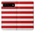 S2364 Red and White Striped Hülle Schutzhülle Taschen für Google Pixel 6
