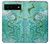 S2653 Dragon Green Turquoise Stone Graphic Hülle Schutzhülle Taschen für Google Pixel 6