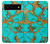 S2688 Aqua Copper Turquoise Gemstone Graphic Hülle Schutzhülle Taschen für Google Pixel 6