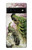 S2773 Peacock Chinese Brush Painting Hülle Schutzhülle Taschen für Google Pixel 6