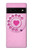 S2847 Pink Retro Rotary Phone Hülle Schutzhülle Taschen für Google Pixel 6