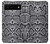 S2855 White Rattle Snake Skin Graphic Printed Hülle Schutzhülle Taschen für Google Pixel 6