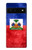 S3022 Haiti Flag Hülle Schutzhülle Taschen für Google Pixel 6