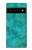 S3147 Aqua Marble Stone Hülle Schutzhülle Taschen für Google Pixel 6
