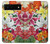 S3205 Retro Art Flowers Hülle Schutzhülle Taschen für Google Pixel 6