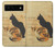 S3229 Vintage Cat Poster Hülle Schutzhülle Taschen für Google Pixel 6