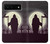 S3262 Grim Reaper Night Moon Cemetery Hülle Schutzhülle Taschen für Google Pixel 6