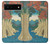 S3348 Utagawa Hiroshige The Monkey Bridge Hülle Schutzhülle Taschen für Google Pixel 6