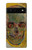 S3359 Vincent Van Gogh Skull Hülle Schutzhülle Taschen für Google Pixel 6