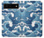 S3751 Wave Pattern Hülle Schutzhülle Taschen für Google Pixel 6
