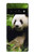 S1073 Panda Enjoy Eating Hülle Schutzhülle Taschen für Google Pixel 6 Pro