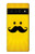 S1145 Yellow Mustache Sun Hülle Schutzhülle Taschen für Google Pixel 6 Pro