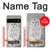 S1566 Snowy Owl White Owl Hülle Schutzhülle Taschen für Google Pixel 6 Pro