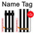 S2297 Black and White Vertical Stripes Hülle Schutzhülle Taschen für Google Pixel 6 Pro