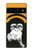 S2324 Funny Monkey with Headphone Pop Music Hülle Schutzhülle Taschen für Google Pixel 6 Pro