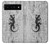 S2446 Gecko Wood Graphic Printed Hülle Schutzhülle Taschen für Google Pixel 6 Pro