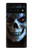 S2585 Evil Death Skull Pentagram Hülle Schutzhülle Taschen für Google Pixel 6 Pro