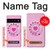 S2847 Pink Retro Rotary Phone Hülle Schutzhülle Taschen für Google Pixel 6 Pro