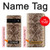 S2875 Rattle Snake Skin Graphic Printed Hülle Schutzhülle Taschen für Google Pixel 6 Pro