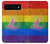 S2900 Rainbow LGBT Lesbian Pride Flag Hülle Schutzhülle Taschen für Google Pixel 6 Pro