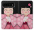 S3042 Japan Girl Hina Doll Kimono Sakura Hülle Schutzhülle Taschen für Google Pixel 6 Pro