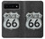S3207 Route 66 Sign Hülle Schutzhülle Taschen für Google Pixel 6 Pro