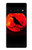 S3328 Crow Red Moon Hülle Schutzhülle Taschen für Google Pixel 6 Pro