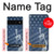 S3450 US Flag Liberty Statue Hülle Schutzhülle Taschen für Google Pixel 6 Pro