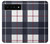 S3452 Plaid Fabric Pattern Hülle Schutzhülle Taschen für Google Pixel 6 Pro