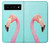 S3708 Pink Flamingo Hülle Schutzhülle Taschen für Google Pixel 6 Pro