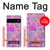 S3710 Pink Love Heart Hülle Schutzhülle Taschen für Google Pixel 6 Pro