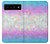 S3747 Trans Flag Polygon Hülle Schutzhülle Taschen für Google Pixel 6 Pro