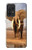 S0310 African Elephant Hülle Schutzhülle Taschen für Samsung Galaxy A52s 5G
