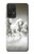S0933 White Horses Hülle Schutzhülle Taschen für Samsung Galaxy A52s 5G