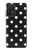 S2299 Black Polka Dots Hülle Schutzhülle Taschen für Samsung Galaxy A52s 5G