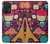 S2353 Paris Cartoon Vintage Pattern Hülle Schutzhülle Taschen für Samsung Galaxy A52s 5G