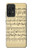 S2504 Vintage Music Sheet Hülle Schutzhülle Taschen für Samsung Galaxy A52s 5G