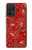 S3354 Red Classic Bandana Hülle Schutzhülle Taschen für Samsung Galaxy A52s 5G