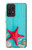 S3428 Aqua Wood Starfish Shell Hülle Schutzhülle Taschen für Samsung Galaxy A52s 5G
