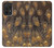 S3691 Gold Peacock Feather Hülle Schutzhülle Taschen für Samsung Galaxy A52s 5G