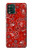 S3354 Red Classic Bandana Hülle Schutzhülle Taschen für Motorola Moto G Stylus 5G